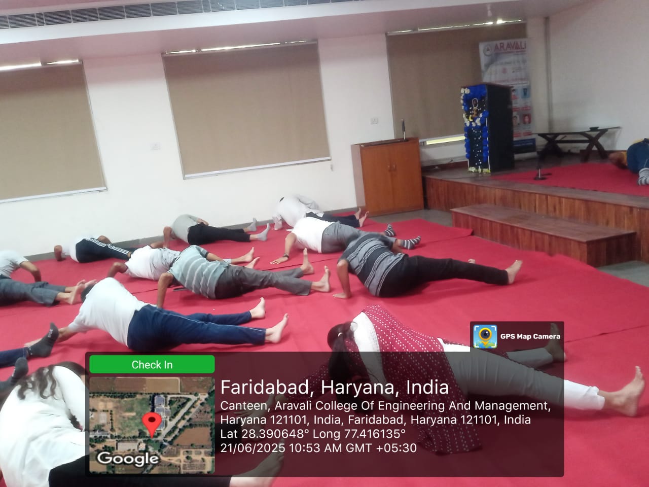 International Yoga Day at ACEM 7